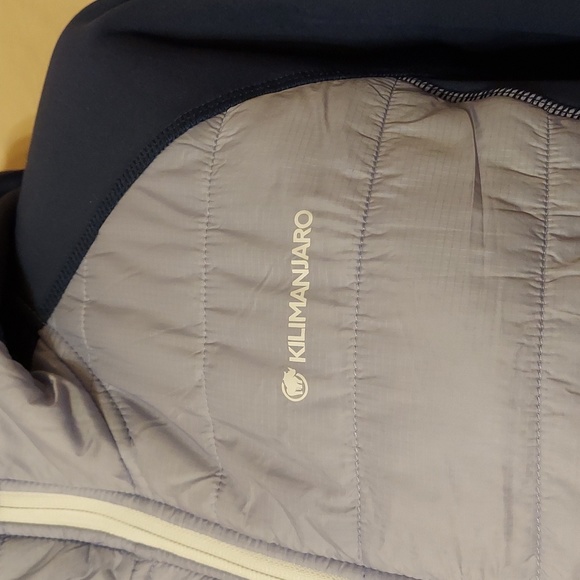 ‼️3 for $50‼️  Kilimanjaro Blue Water-repellent Padded Hybrid Hooded Jacket - Picture 8 of 10